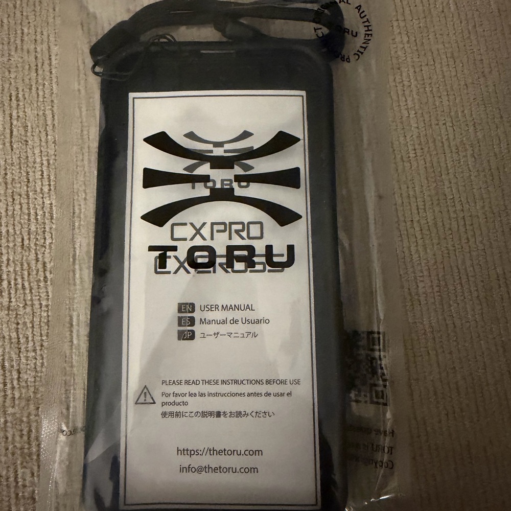 Black Waterproof Phone Case